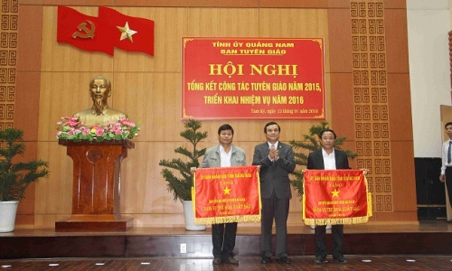 Quảng Nam: Công tác tuyên giáo góp phần hoàn thành các chỉ tiêu phát triển kinh tế - xã hội năm 2015